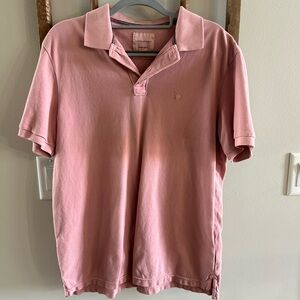 American Eagle Outfitters Light Pink Polo Shirt